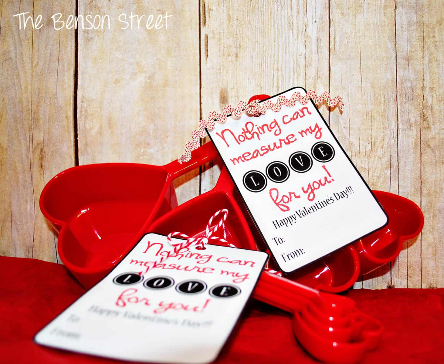 Measuring Cups Valentine Printable Valentines Day One - The Benson Street