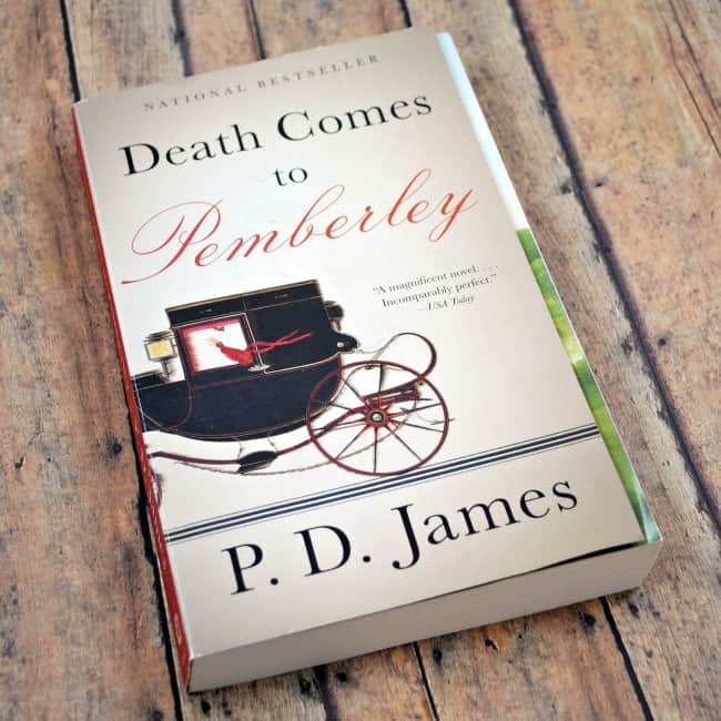 death comes to pemberley novel