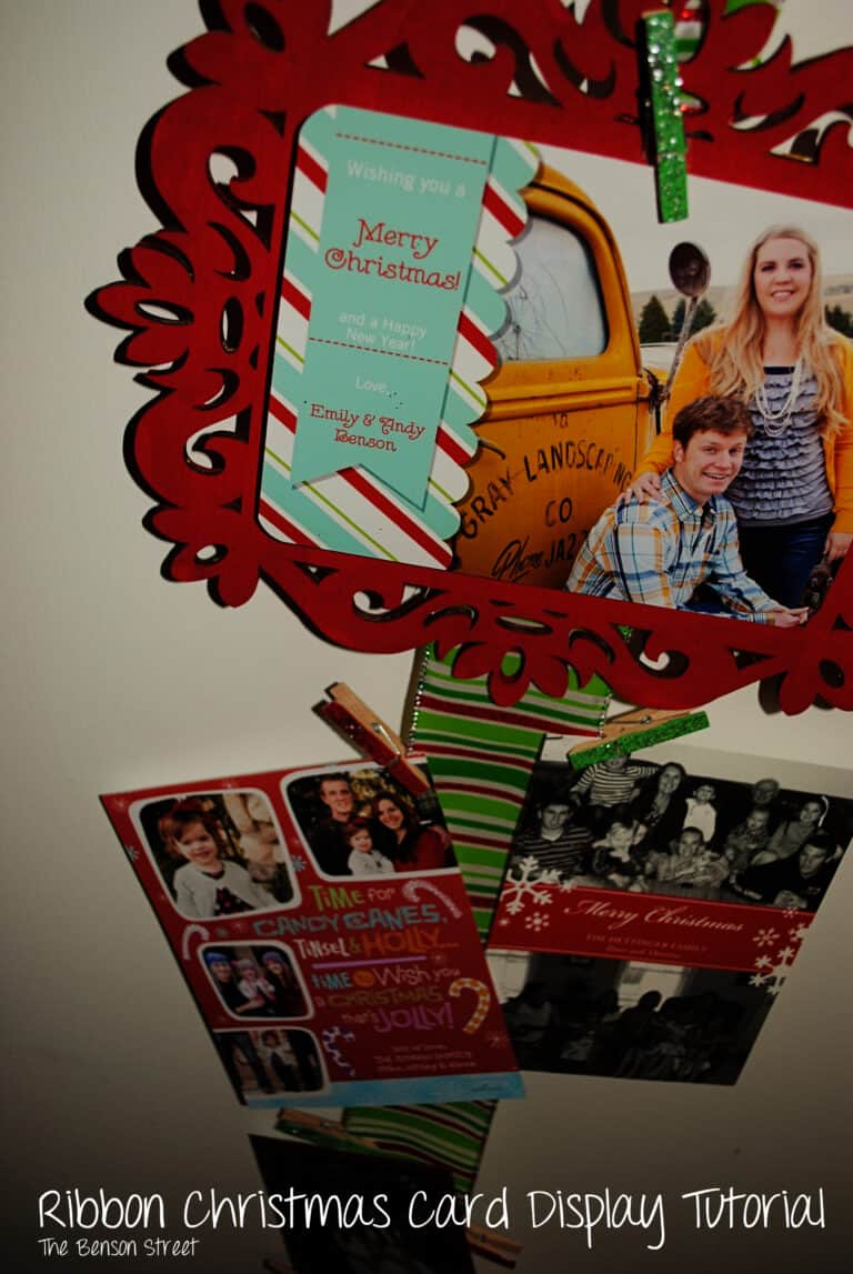 Christmas Card Display