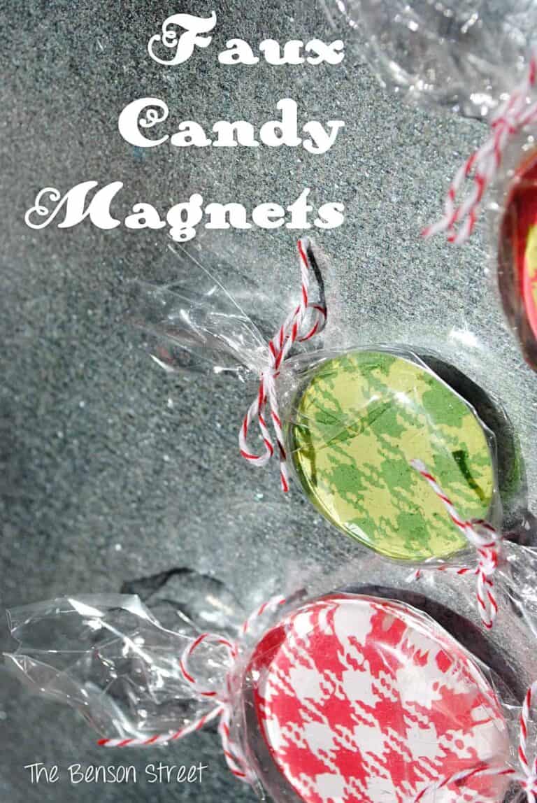 Day Twelve: 12 Days of Christmas Stories {The Candy Bomber & Faux Candy Magnets}