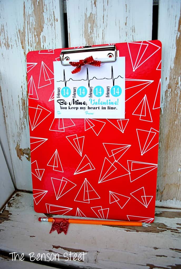 Clipboard Valentine at The Benson Street2