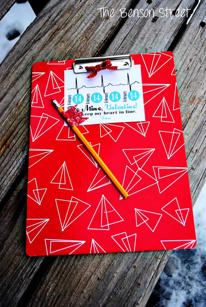 Clipboard Valentine at The Benson Street8