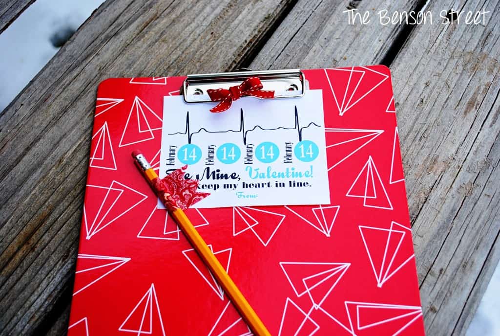 Clipboard Valentine at The Benson Street9
