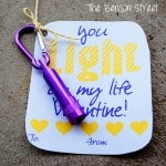 Flashlight Valentine {Printable Valentines Day Three} Flashlight Printable Valentine at The Benson Street 6