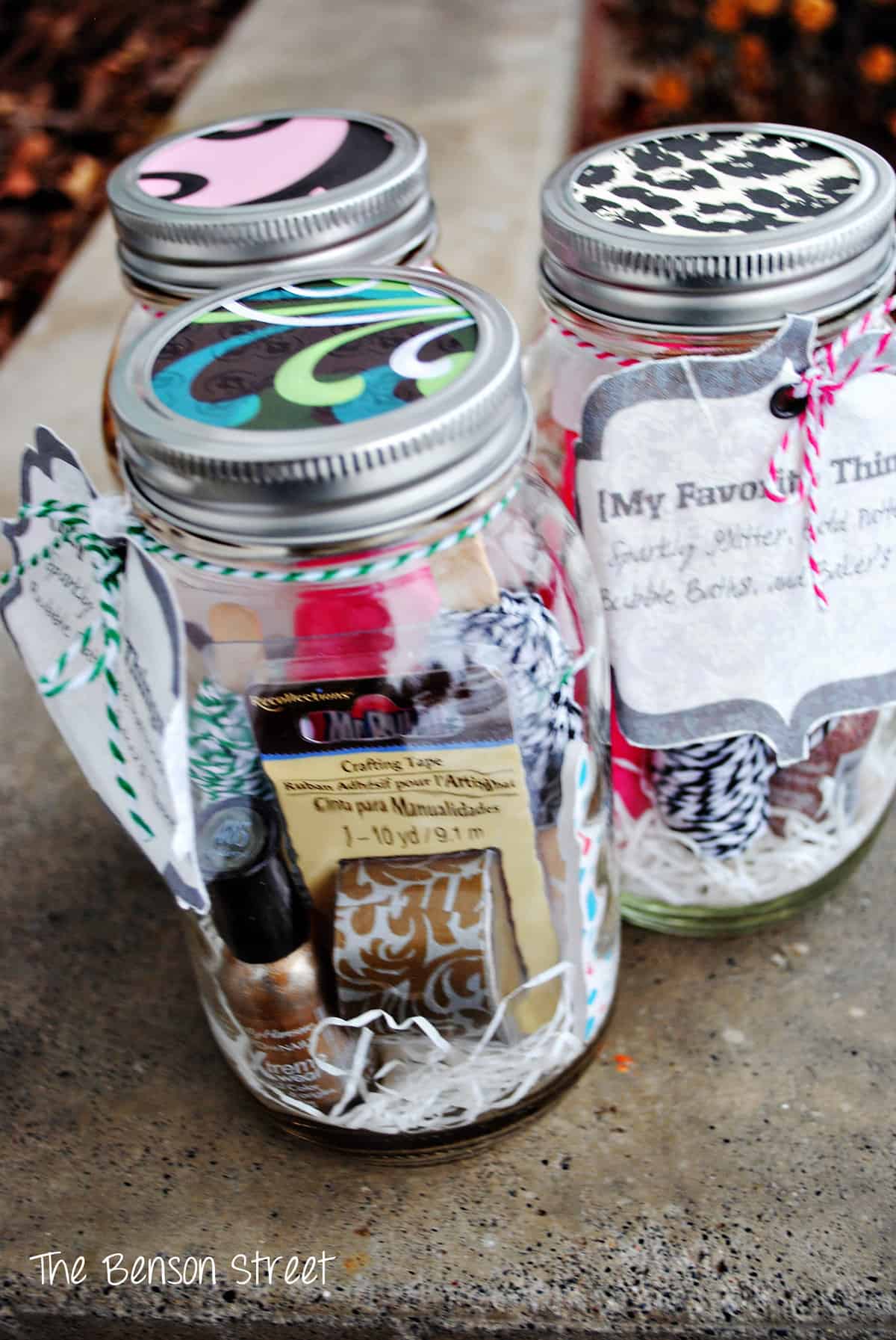 My Favorite Things Jars {& Party} - The Benson Street