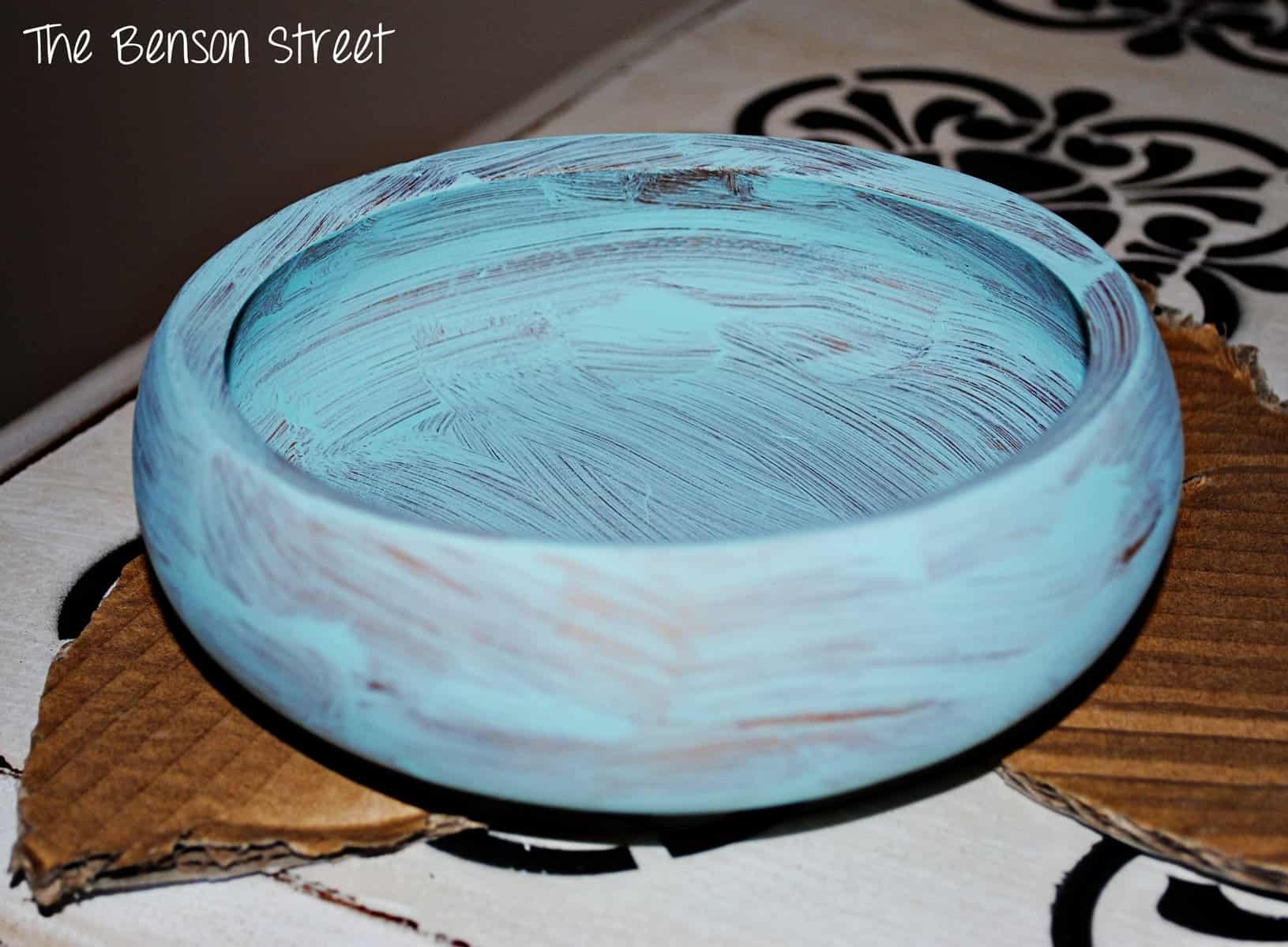 Pedestal Jewelry Dish Tutorial at thebensonstreet.com