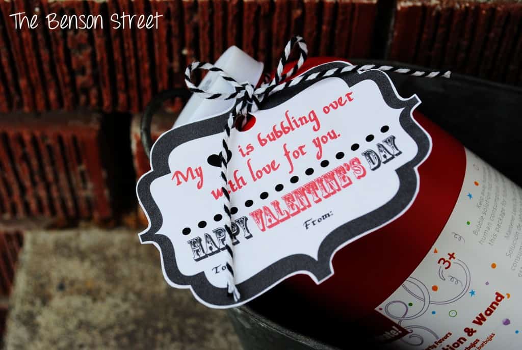 Bubbles Printable Valentine at The Benson Street3