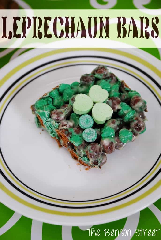 Leprechaun Bars at www.thebensonstreet.com 4