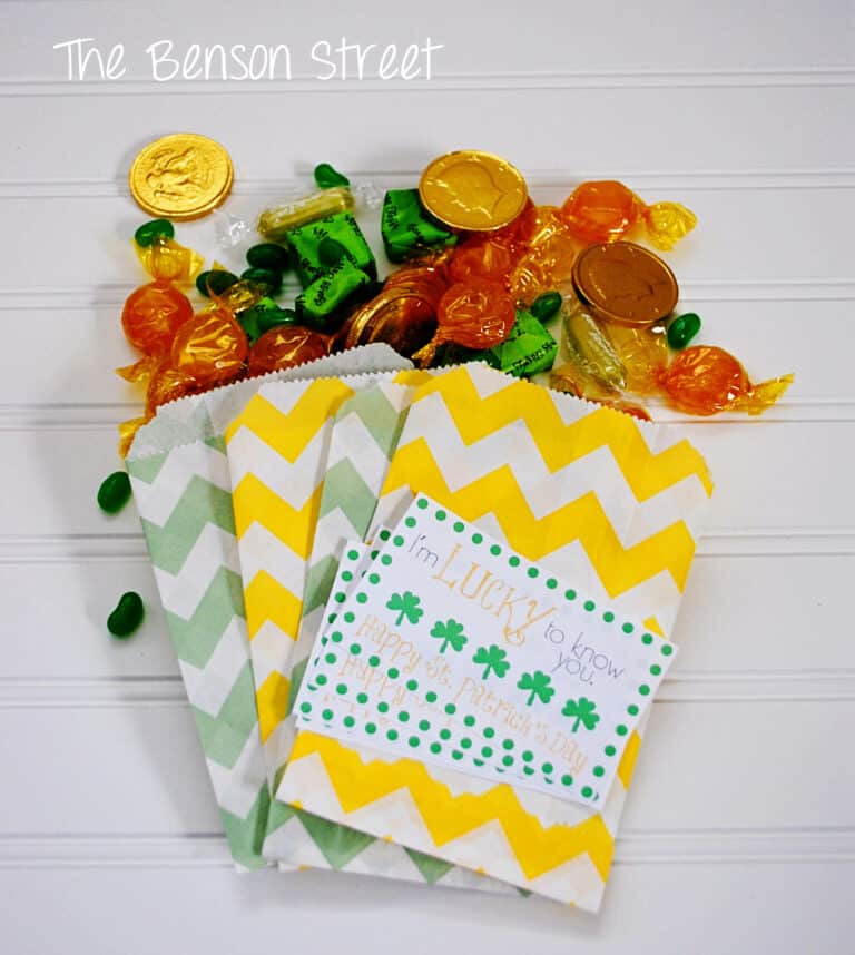 Lucky Treat Bags + Free Printable