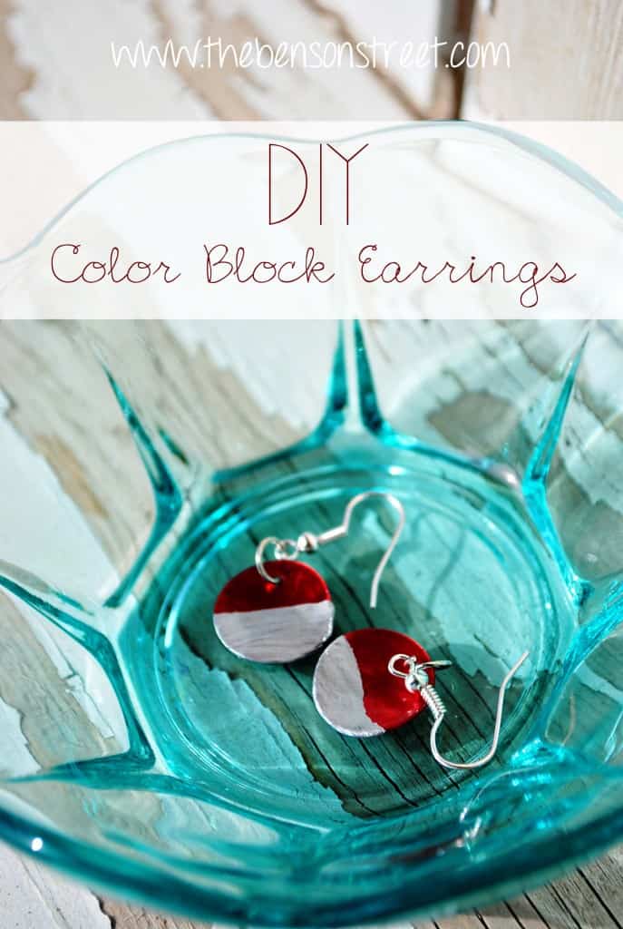 Color Block Earrings at www.thebensonstreet.com 8