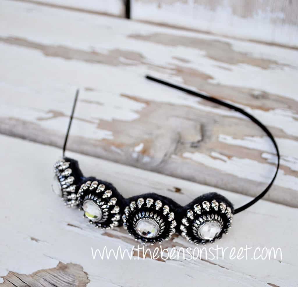 Downton Abbey Inspired Headband at www.thebensonstreet.com 10