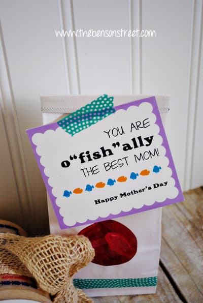 Printable Best Mother's Day Tag at www.thebensonstreet.com