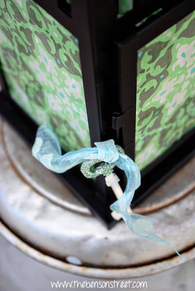 Upcycle a Lantern at www.thebensonstreet.com