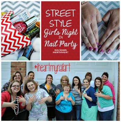 Street Style Nail Party Collage at www.thebensonstreet.com