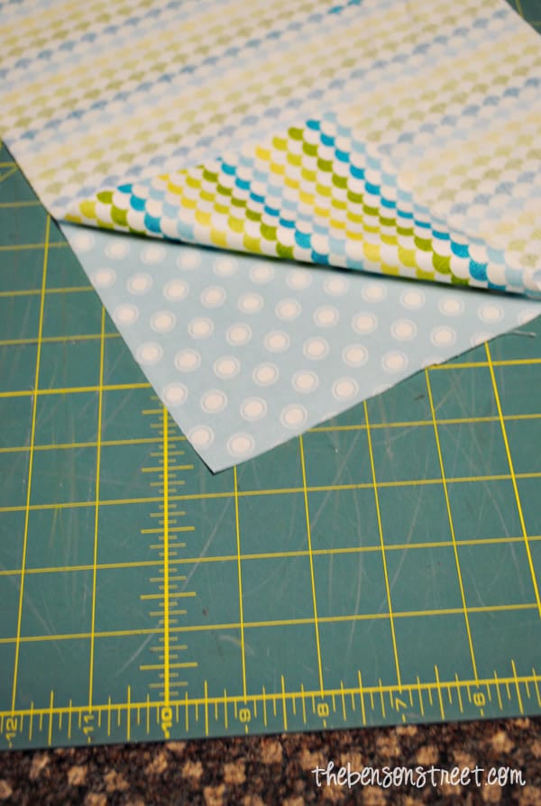 Double Side birthday favor bags at thebensonstreet.com