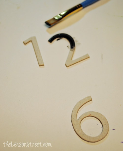 Kitchen Clock Fun at thebensonstreet.com