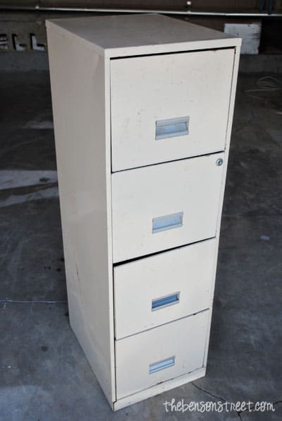 Redo a file cabinet at thebensonstreet.com