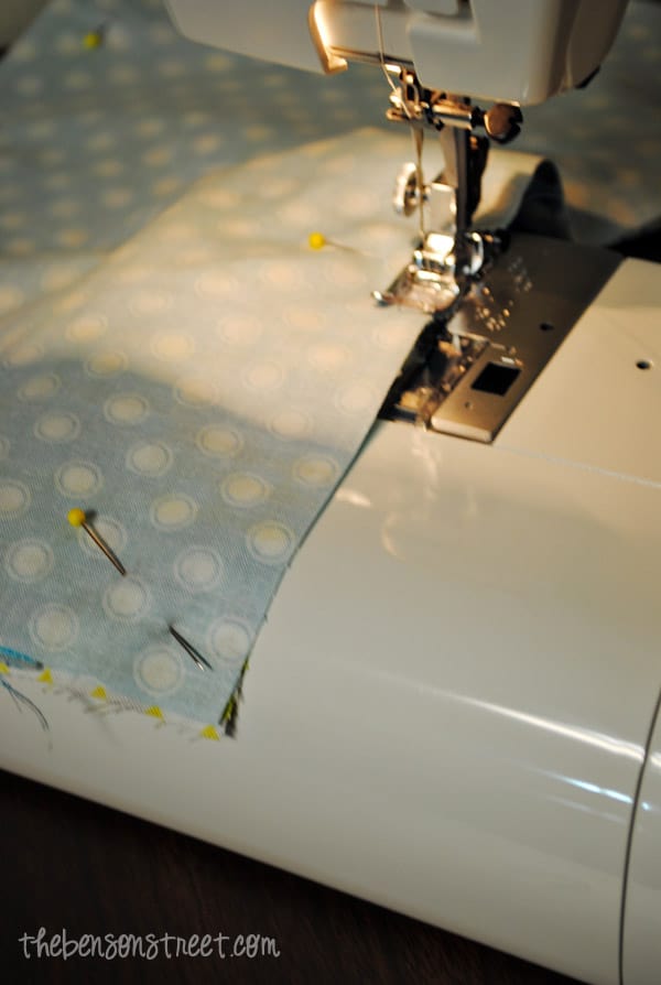 Sewing Birthday Party Favor Bags at thebensonstreet.com