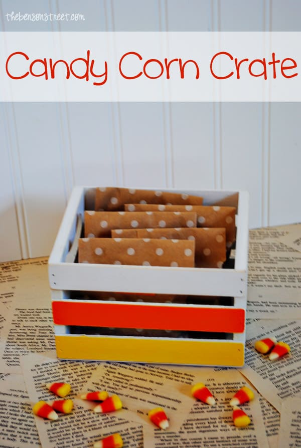Candy Corn Crate Tutorial at www.thebensonstreet.com