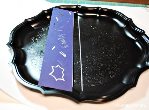 Halloween Tray at thebensonstreet.com