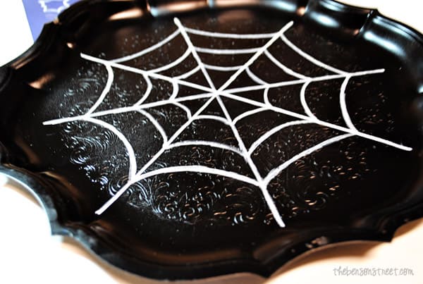 Serving Tray for Halloween at thebensonstreet.com