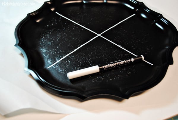 Spider Halloween Tray at thebensonstreet.com