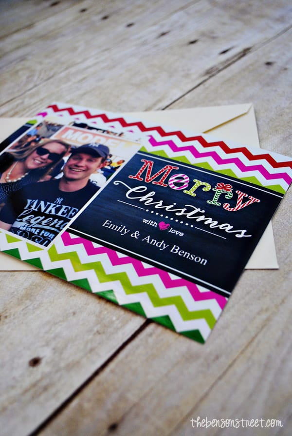Adorable Christmas Cards with Walgreens at thebensonstreet.com #walgreensapp #shop #cbias