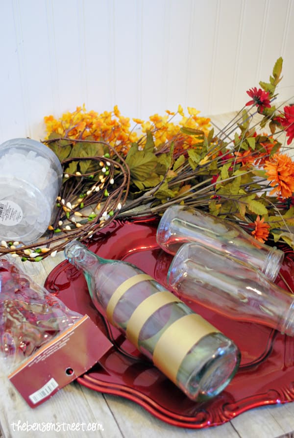 Easy Floral Centerpiece Supplies at thebensonstreet.com