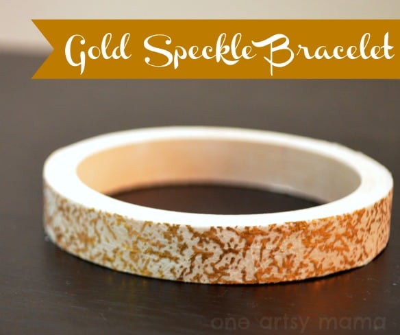 Gold Speckled Bracelet