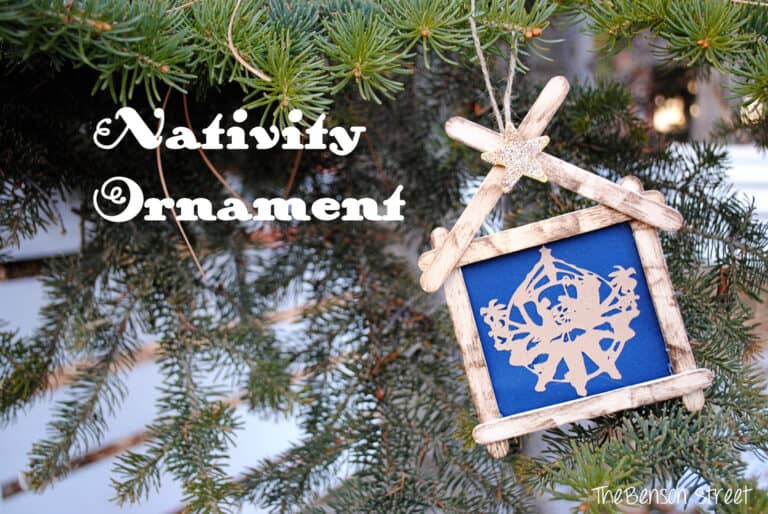 Bonus Day: 12 Days of Christmas Stories {Trouble at the Inn & Nativity Ornament}