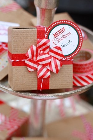 Washi Tape Bow