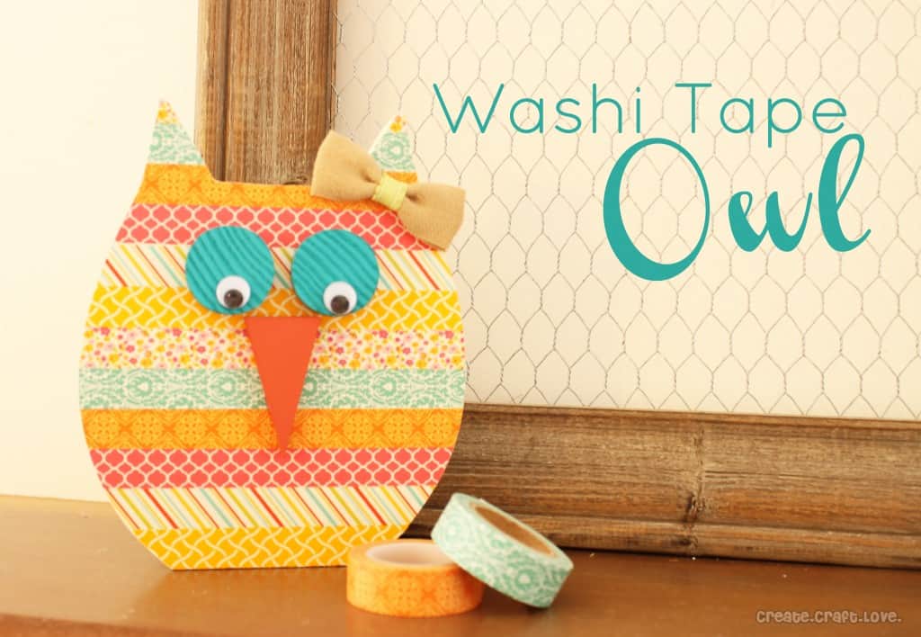 Washi Tape Owl