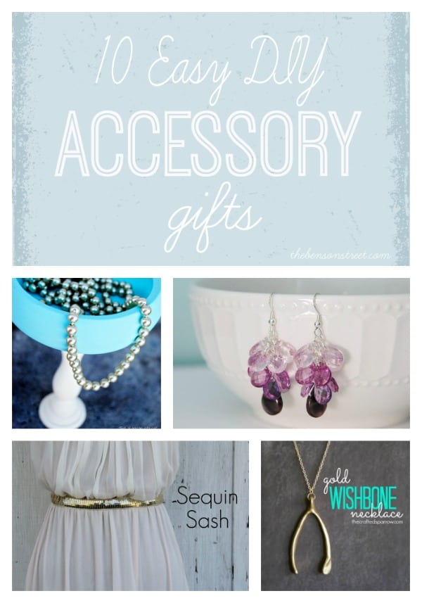 10 Easy DIY Accessory Gifts at thebensonstreet.com