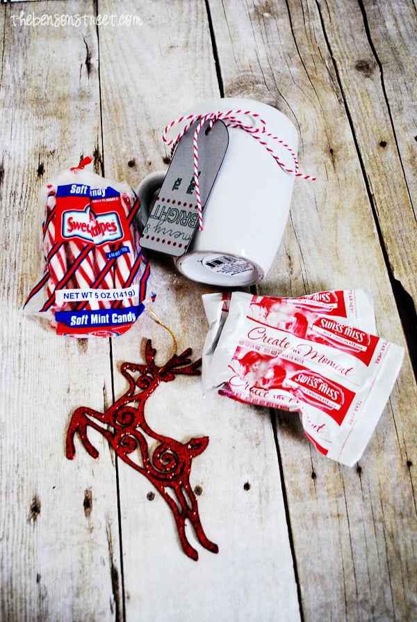 Dollar Store Christmas Gift Supplies