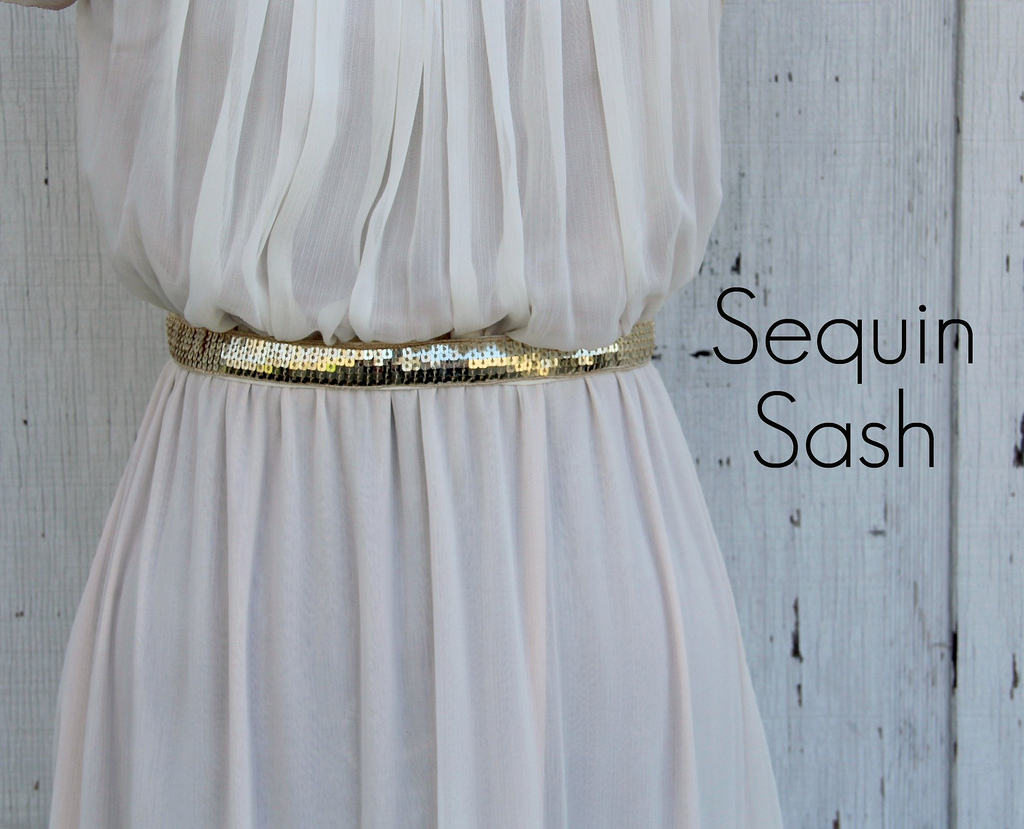 Sequin Sash