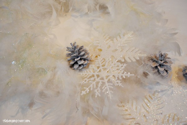 Snow Wreath at thebensonstreet.com