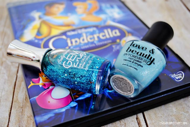 Cinderella Inspired Nail Polishes at thebensonstreet.com