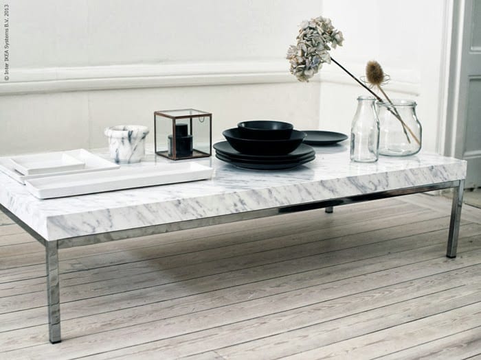 DIY Marble Coffee Table