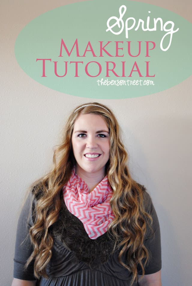 Natural Beauty Spring Makeup Tutorial at thebensonstreet.com