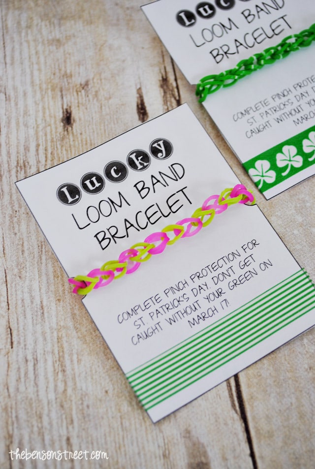 St Patrick's Loom Bands at thebensonstreet.com