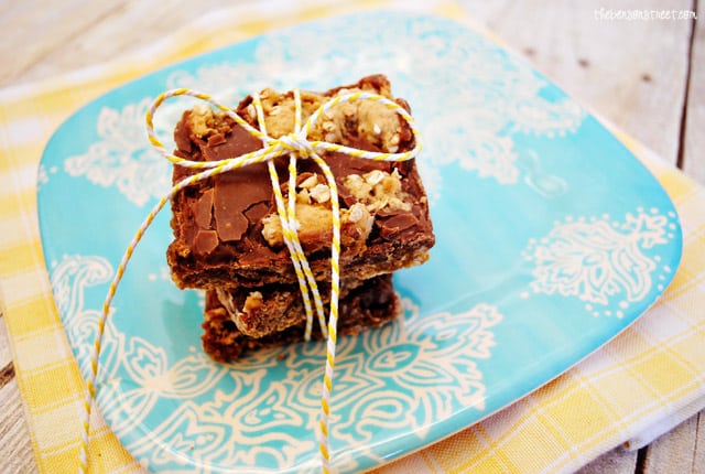 Oatmeal Fudge Bars