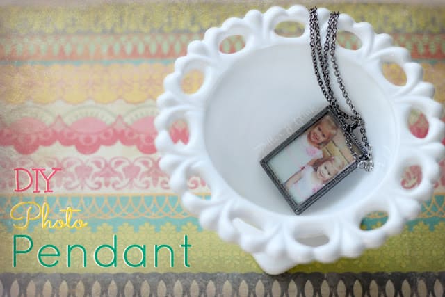 DIY Photo Pendant