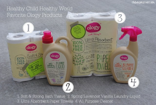 Healthy Child Healthy World Favorite Ology Products at thebensonstreet.com