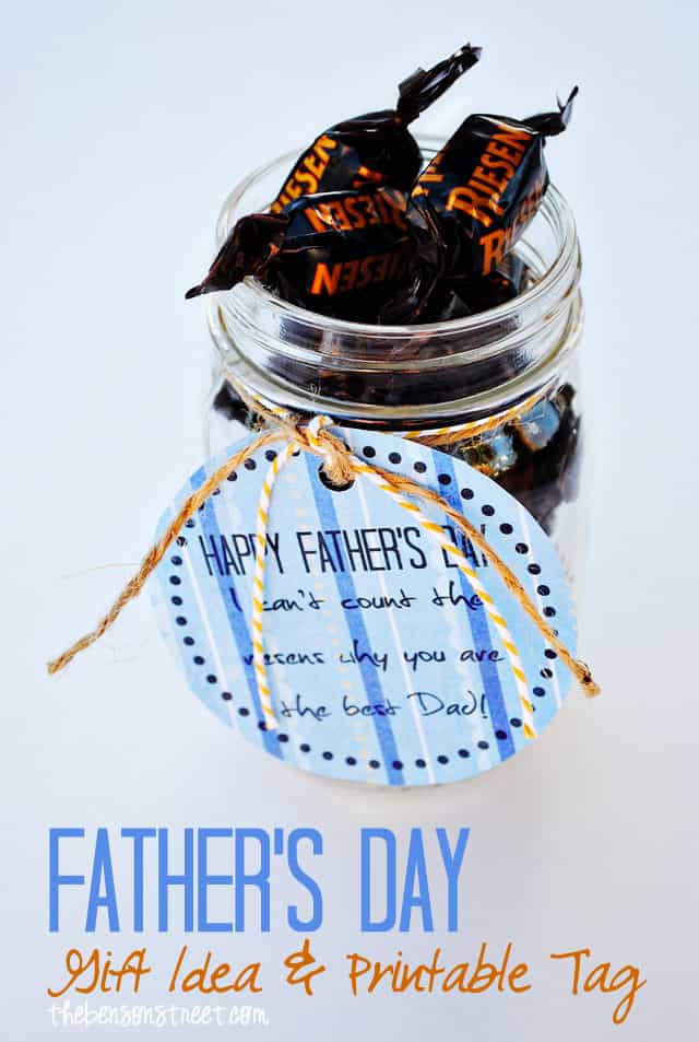 Father's Day Printable Tag at thebensosntreet.com