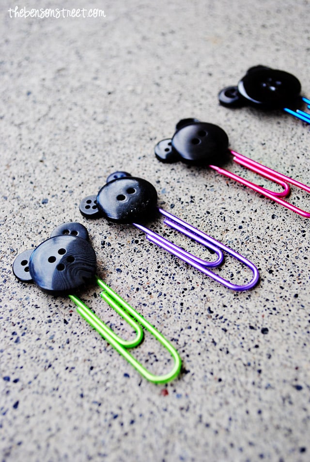 Adorable Mickey Paper Clips at thebensonstreet.com