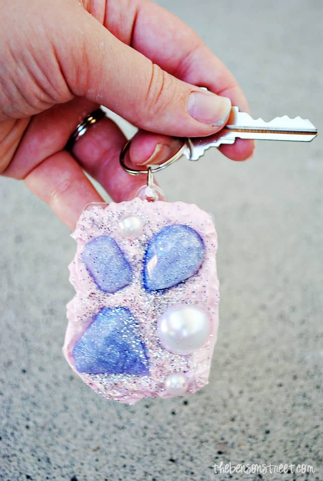 Easy to create decoden key chain at thebensonstreet.com