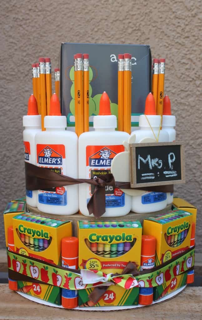 School Supplies Cake: Back to School Series - The Benson Street