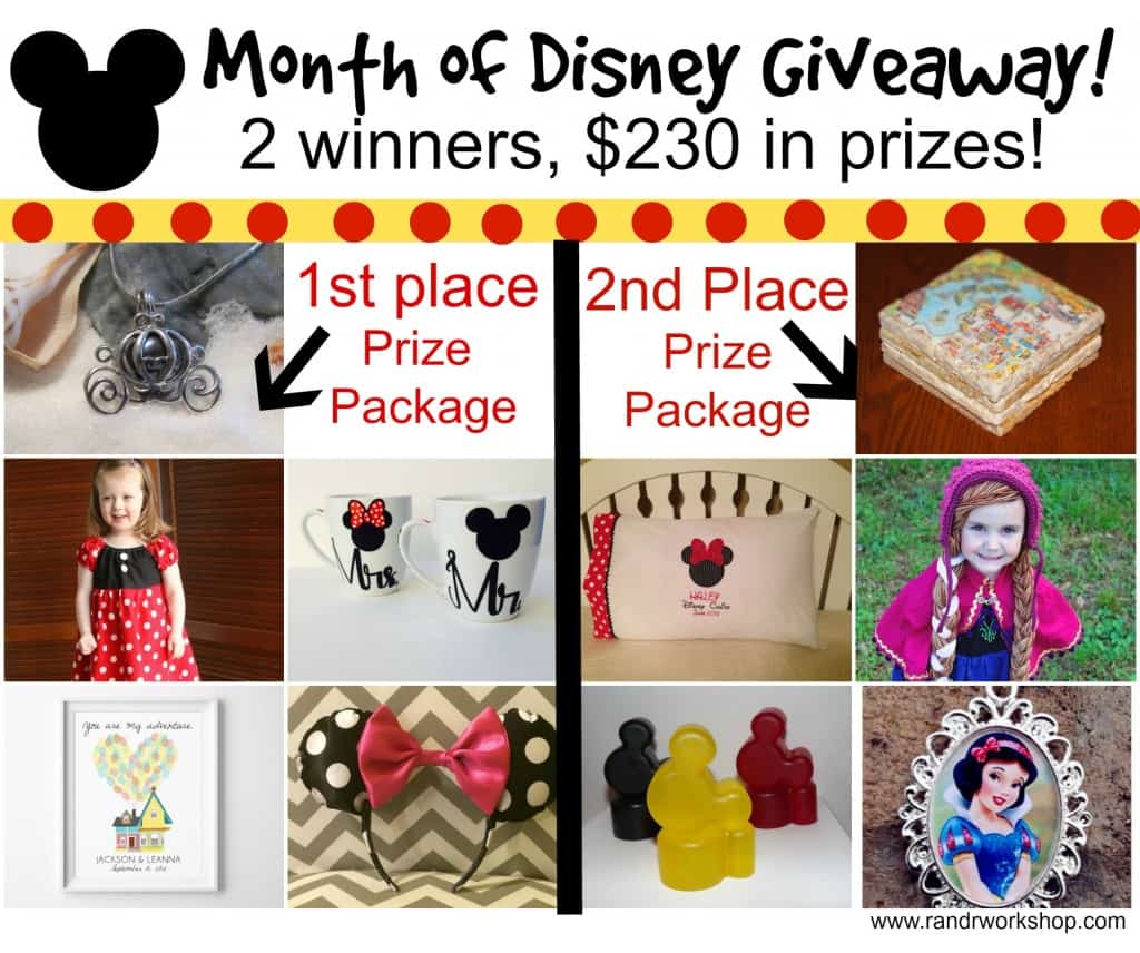 month of disney giveaway picture