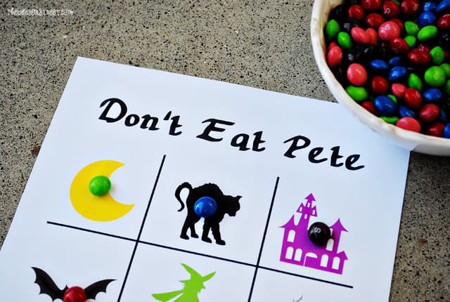 Don't Eat Pete Halloween Game at thebensonstreet.com