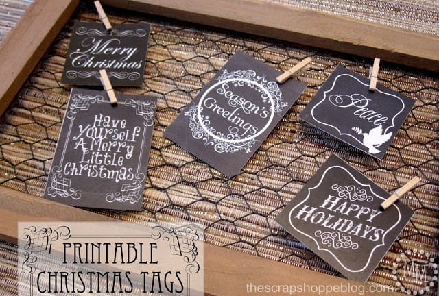 Printable Christmas Tags 1